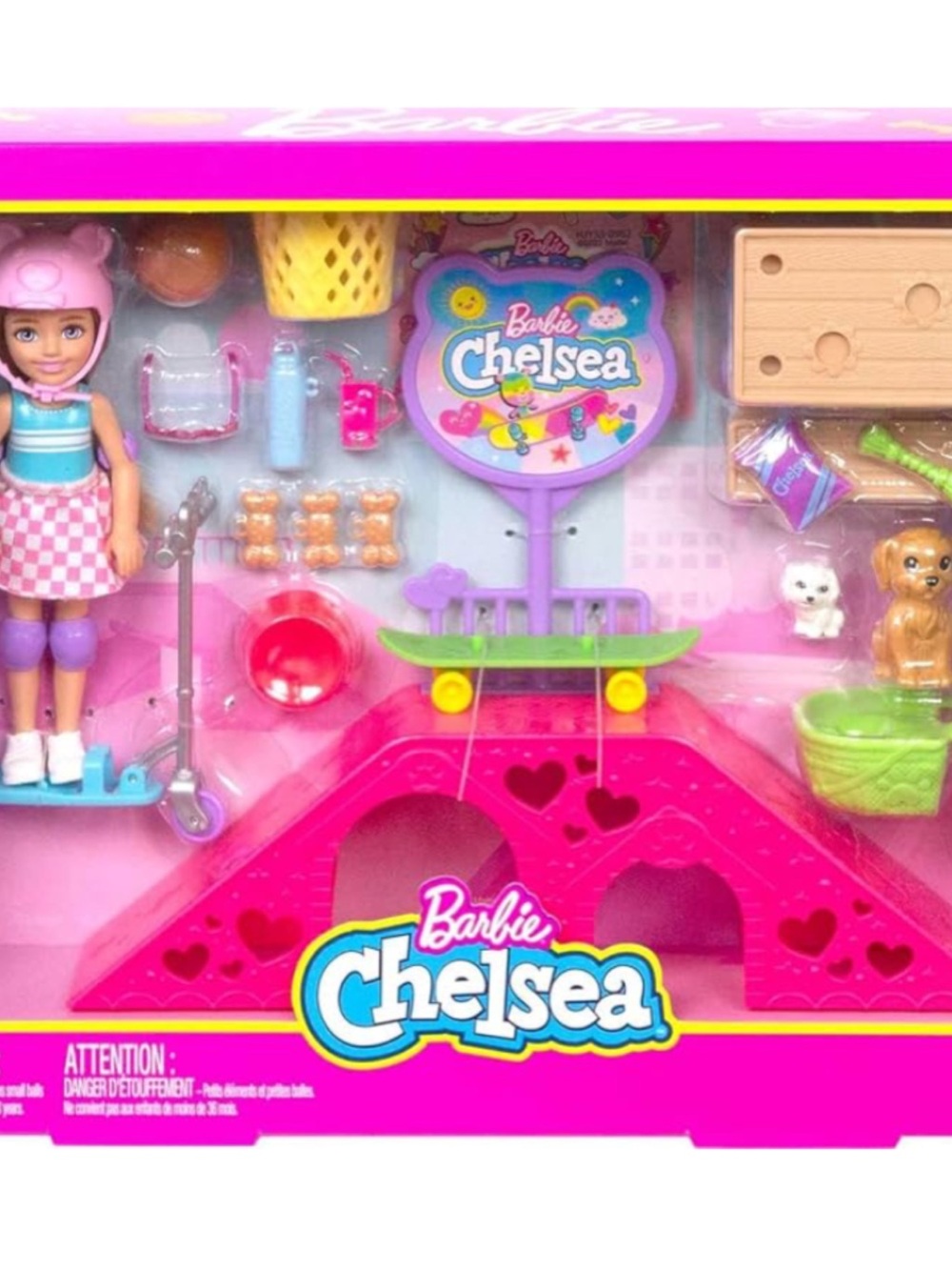Barbie Chelsea Skate Park Playset